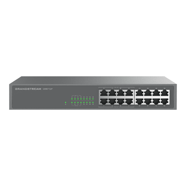 Switch PoE 16 cổng Gigabit Grandstream GWN7702P » Grandstream Việt Nam